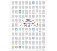 #winning 100 Exercises in Mindfulness Challenge A2 Scratch Poster