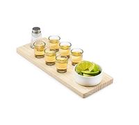 #winning Connoisseur Creations Complete Tequila Slammers Serving Set with Glasses & Board