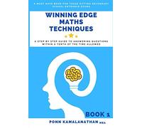 Winning Edge Maths Book 1: Find out how your child can answer questions within 10% of the time allowed