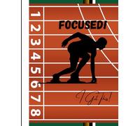 Winning Every Day! Includes Lined Pages for School Notes, Drafts, Journaling and More...: (8.5 x 11) Paperback cover Journal/Notebook for the track runner/sprinter