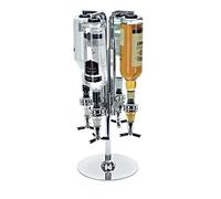 #winning Four Bottle Optic Bar Butler Rotary Bottle Stand and Dispenser - Alcohol Home Bar Shot