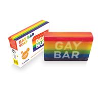 #winning Gay Bar Hand Novelty Soap Bubble Gum Scented Rainbow Pride Boxed Gift