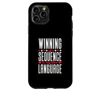 Winning Is My Love Language Competitive Board Game Player Case for iPhone 11 Pro