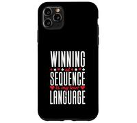 Winning Is My Love Language Competitive Board Game Player Case for iPhone 11 Pro Max