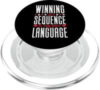 Winning Is My Love Language Competitive Board Game Player PopSockets PopGrip for MagSafe