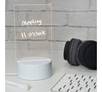 #winning Light Up Bedside Memo Board with Marker