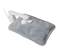 #winning Long Lasting Supersoft Medium Size Grey Fleece Electric Hot Water Bottle
