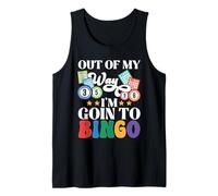 Winning Lottery Apparel Out Of My Way I'm Going To Bingo Tank Top