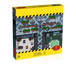 Winning Moves Among Us 500 Piece Jigsaw Puzzle Game, this features plants, vines, tech, items and crewmates from the world of Among Us, gift and toy for ages 7 plus