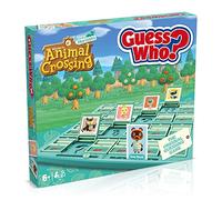 Winning Moves Animal Crossing Guess Who? Board Game, Play with Tom Nook, Margie, Harvey and Daisy Mae asking yes and no questions to reveal your opponents mystery character, gift for ages 4 plus