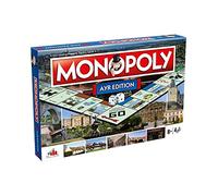 Winning Moves Ayr Monopoly Board Game, Advance to Ayr racecourse, Burns Cottage or Wallace Tower and trade your way to success, 2-6 players makes a great gift for ages 8 plus