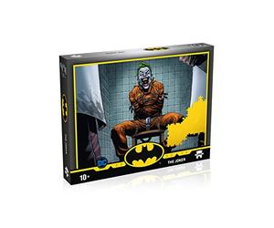 Winning Moves Batman: The Joker 1000 Piece Jigsaw Puzzle Game, piece together DC Comics Joker as he faces down two doctors in Arkham Asylum, gift and toy for ages 10 plus