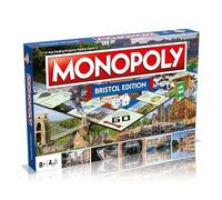 Winning Moves Bristol Monopoly Board Game, Tour around the board, buy, sell and trade your way to success, makes a great gift for ages 8 plus