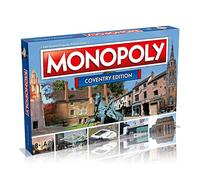 Winning Moves Coventry Monopoly Board Game, Advance to the Transport Museum, Skydome and Charter House, 2-6 players makes a great gift for players aged 8 plus