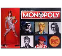 Winning Moves David Bowie Monopoly Board Game, Advance to Heroes, Diamond Dogs, Aladdin Sane and Hunky Dory, build stages and stadiums and bankrupt your fellow Kooks, gift for players aged 8 plus