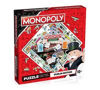 Winning Moves Dublin Monopoly 1000 Piece Jigsaw Puzzle Game, inspired by the Dublin Monopoly board game, gift and toy for ages 10 plus