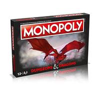 Winning Moves, Dungeons & Dragons, Monopoly, Table Game, Italian Edition