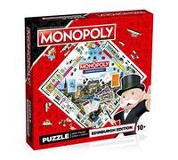 Winning Moves Edinburgh Monopoly 1000 Piece Jigsaw Puzzle Game, piece together Arthur’s Seat to Edinburgh Zoo, Princes Street Gardens and the legendary Edinburgh Castle, gift for ages 10 plus