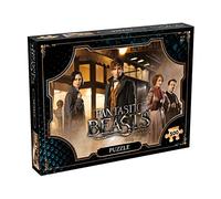 Winning Moves Fantastic Beasts Where to find them 500 Piece Jigsaw Puzzle game, Piece together Newt Scamander, Porpentina Goldstein, Queenie Goldstein and Jacob Kowalski, gift for ages 10 plus