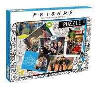 Winning Moves Friends Scrapbook 1000 Piece Jigsaw Puzzle Game, Piece together characters from the popular TV Series including Joey, Ross, Rachel, Chandler, Phoebe and Monica, gift for ages 10 plus
