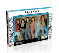 Winning Moves Friends Stairs 1000 Piece Jigsaw Puzzle Game, Piece together characters from the popular TV Series including Joey, Ross, Rachel, Chandler, Phoebe and Monica, gift for ages 10 plus