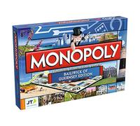 Winning Moves Guernsey Monopoly Board Game, Advance to The Little Chapel, Hauteville House or Castle Cornet and trade your way to success, 2-6 players makes a great gift for ages 8 plus