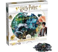 Winning Moves Harry Potter Magical Creatures 500 Piece Jigsaw Puzzle (White)