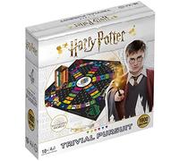 Winning Moves Harry Potter Ultimate Trivial Pursuit Board Game, 1800 questions on your favourite characters and events from Hogwarts, Trivia game, gift for ages 10 plus, White