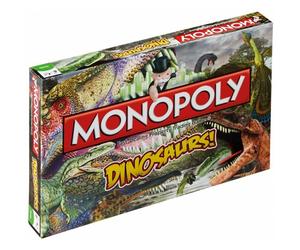 Winning Moves Hasbro Monopoly Dinosaurs Board Games - English