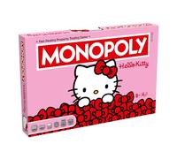 Winning Moves Hello Kitty Monopoly Board Game optimal for 2-6 players and makes a great gift for fans aged 8 and up