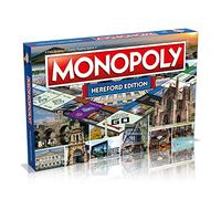 Winning Moves Hereford Monopoly Board Game, Advance to the Bull Statue, the Black and White House Museum and the Old Wye Bridge, 2-6 players makes a great gift for ages 8 plus