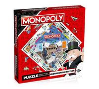 Winning Moves Huddersfield Monopoly 1000 Piece Jigsaw Puzzle Game, inspired by the Huddersfield Monoply board game, gift and toy for ages 10 plus