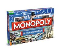 Winning Moves Isle of Man Monopoly Board Game, Advance to Port St Mary, Tynwald Hill or TT Grandstand and trade your way to success, 2-6 players makes a great gift for ages 8 plus