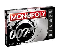 Winning Moves James Bond 007 Monopoly Board Game, Advance to Dr. No, Goldeneye and No Time To Die and trade your way to success, 2-6 players makes a great gift for ages 8 plus