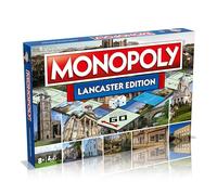 Winning Moves Lancaster Monopoly Board Game, Tour around the board, buy, sell and trade your way to success, makes a great gift for ages 8 plus