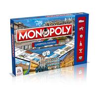Winning Moves Liverpool City Monopoly Board Game, home of The Beatles, tour Penny Lane, Liverpool Metropolitan Cathedral and the Three Graces, 2-6 player game for ages 8 plus