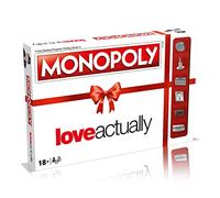 Winning Moves Love Actually Monopoly Board Game, Advance to Karen and Harry's House and Jamie's Cottage and trade your way to success, 2 plus player family game for ages 8 plus