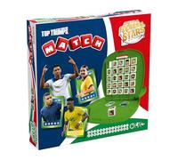Winning Moves Match World Football Stars (Green Version) - Football Fan Merchandise - Multilingual