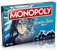 Winning Moves Monopoly Attack on Titan - Board Games, Adult Board Games, Board Games Kids, Board Games for 2, 2 to 6, Age 12+
