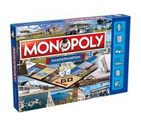 Winning Moves Falmouth Monopoly Board Game, Advance to Falmouth Town Football Club, Prince of Wales Pier and the Princess Pavilion and trade your way to success, gift and toy for ages 8 plus
