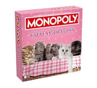 Winning Moves Monopoly Cat Babies Edition - Monopoly Game for Fans - Family Games Strategy Board Games Cat Babies - 2+ Players from 8+ Years - UK/English