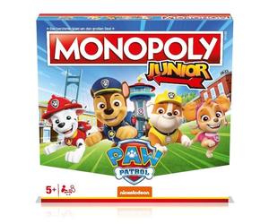 Winning Moves - Monopoly Junior - Paw Patrol - Paw Patrol Gift - Age 5+