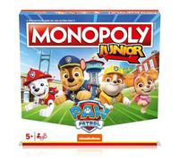 Winning Moves - Monopoly Junior - Paw Patrol - Paw Patrol Gift - Age 5+ - German, Multicoloured