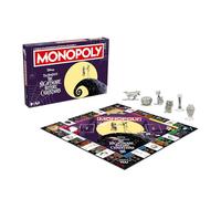 Winning Moves Monopoly Nightmare Before Christmas - Board Games, Adult Board Games, Kids Board Games, Board Games for 2, 2 to 6 People, Age 8+