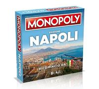 Winning Moves Monopoly Napoli, Ricomincio da 3, Italian Edition, Board Game, Collectible Product