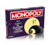 Winning Moves Nightmare Before Christmas Monopoly Board Gamegerman Purple