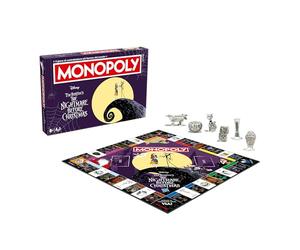 Winning Moves - Monopoly: The Nightmare Before Christmas - Board Game for 2 to 6 Players, Ages 8 and Above, Italian Edition