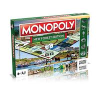 Winning Moves New Forest Monopoly Board Game, Pick up a Chance or a Community Chest, watch out for taxes, jail and bankruptcy and trade your way to success, makes a great gift for players aged 8 plus
