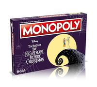 Winning Moves, Nightmare Before Christmas Monopoly Advance to Zero’s Tomb, Spiral Hill, Dr. Finkelstein’s Laboratory, Jack’s Tower and trade your way to success, makes great gift for ages 8 plus