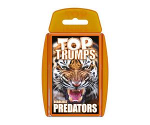 Winning Moves Predators - Top Trumps Classics - Brand New And Sealed